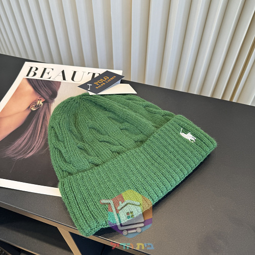 כובע גרב Polo Ralph Lauren בסריגת צמות, שבעה גוונים 56