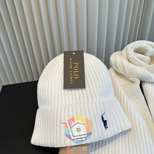 סט כובע וצעיף Polo Ralph Lauren בשבעה גוונים 3