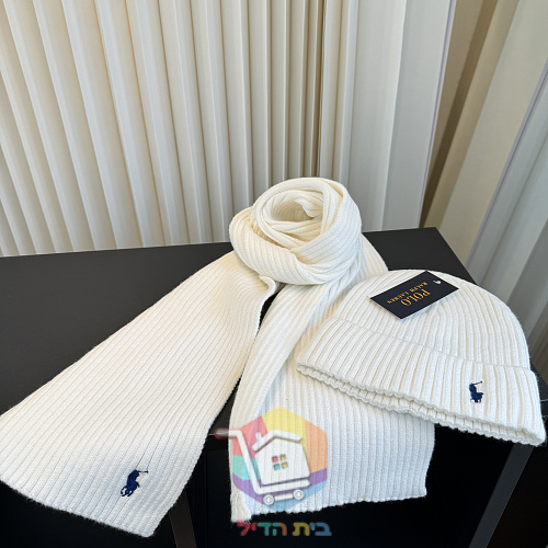סט כובע וצעיף Polo Ralph Lauren בשבעה גוונים 5
