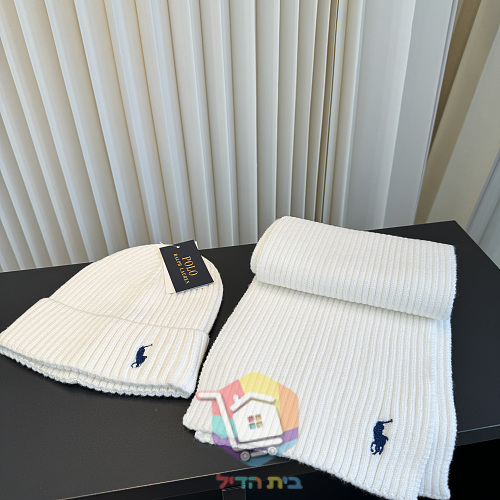 סט כובע וצעיף Polo Ralph Lauren בשבעה גוונים 7