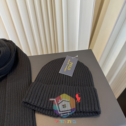סט כובע וצעיף Polo Ralph Lauren בשבעה גוונים 9