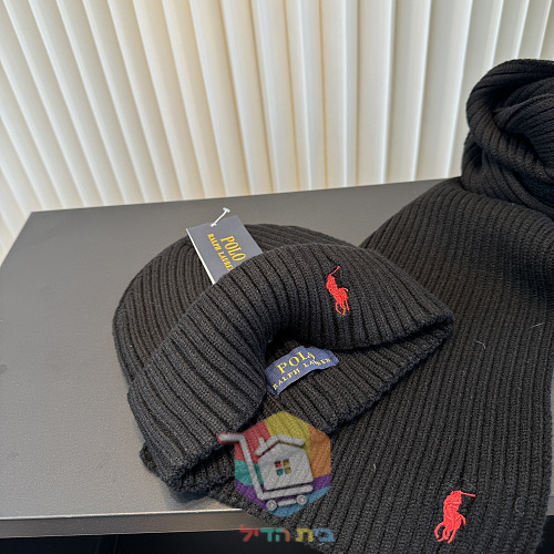 סט כובע וצעיף Polo Ralph Lauren בשבעה גוונים 10