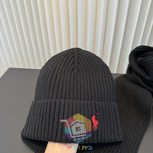 סט כובע וצעיף Polo Ralph Lauren בשבעה גוונים 11
