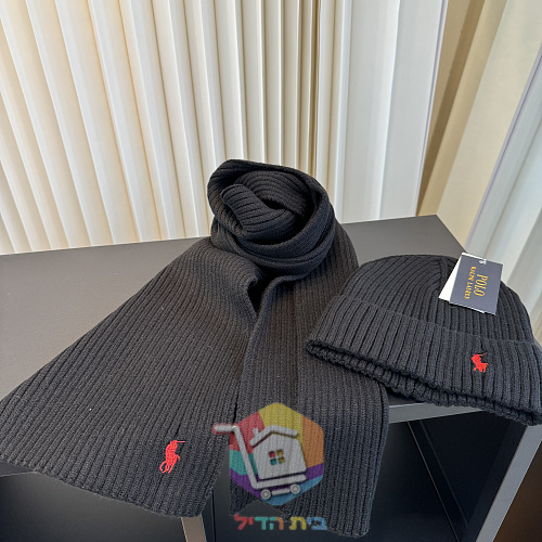 סט כובע וצעיף Polo Ralph Lauren בשבעה גוונים 13