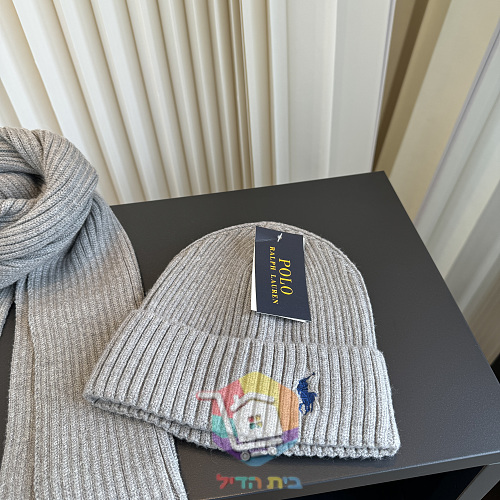 סט כובע וצעיף Polo Ralph Lauren בשבעה גוונים 17