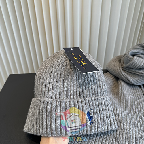 סט כובע וצעיף Polo Ralph Lauren בשבעה גוונים 19