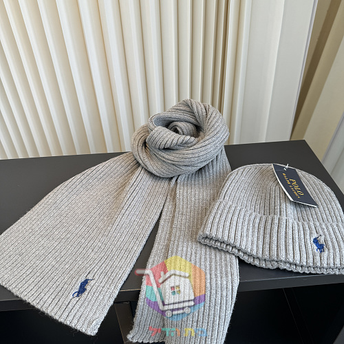סט כובע וצעיף Polo Ralph Lauren בשבעה גוונים 21