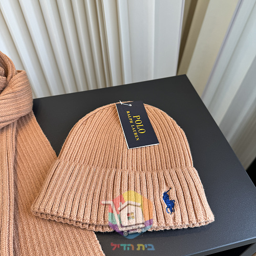 סט כובע וצעיף Polo Ralph Lauren בשבעה גוונים 27
