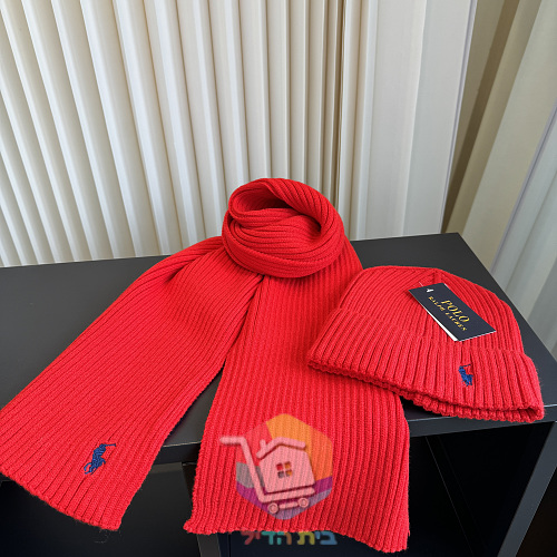 סט כובע וצעיף Polo Ralph Lauren בשבעה גוונים 38