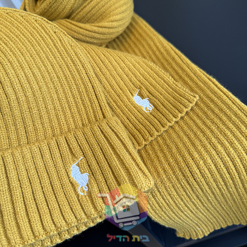 סט כובע וצעיף Polo Ralph Lauren בשבעה גוונים 46