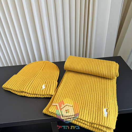סט כובע וצעיף Polo Ralph Lauren בשבעה גוונים 48