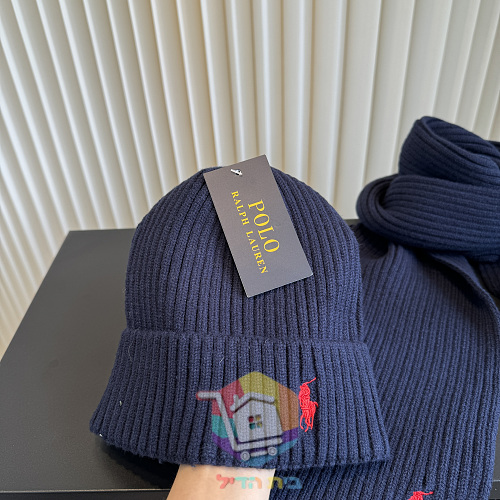 סט כובע וצעיף Polo Ralph Lauren בשבעה גוונים 52