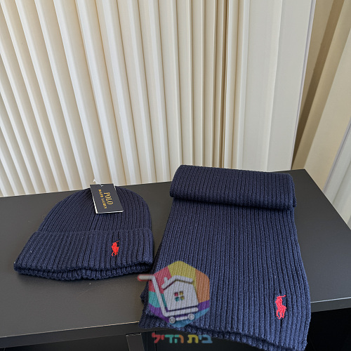 סט כובע וצעיף Polo Ralph Lauren בשבעה גוונים 56