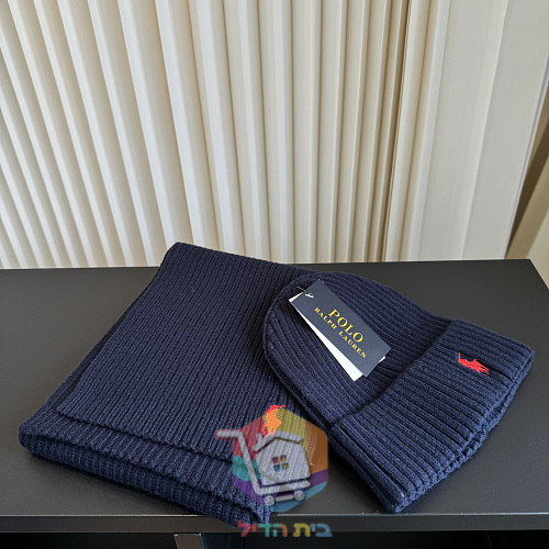 סט כובע וצעיף Polo Ralph Lauren בשבעה גוונים 57