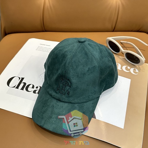כובע מצחייה Brunello Cucinelli מזמש בשמונה גוונים 34
