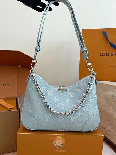 תיק Louis Vuitton Boulogne מעור Monogram Empreinte, תכלת, תמונה 9