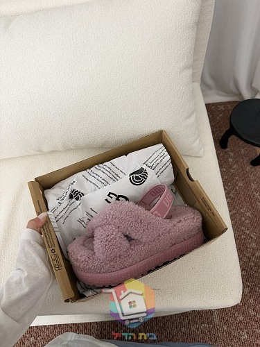נעלי בית UGG מפרוות כבש בארבעה גוונים 28