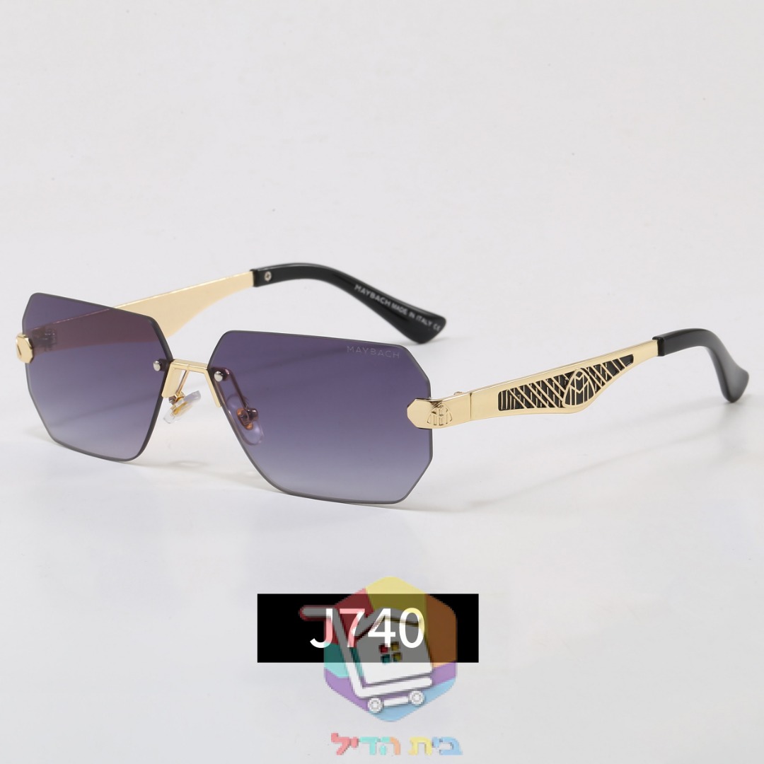 Occhiali da sole senza montatura Maybach, sei colori