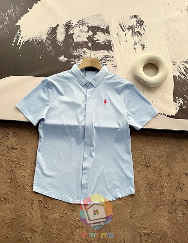 חולצת Polo Ralph Lauren עם שרוול קצר בארבעה גוונים 3