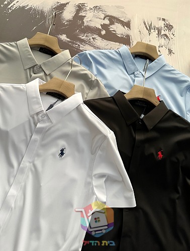 חולצת Polo Ralph Lauren עם שרוול קצר בארבעה גוונים 15