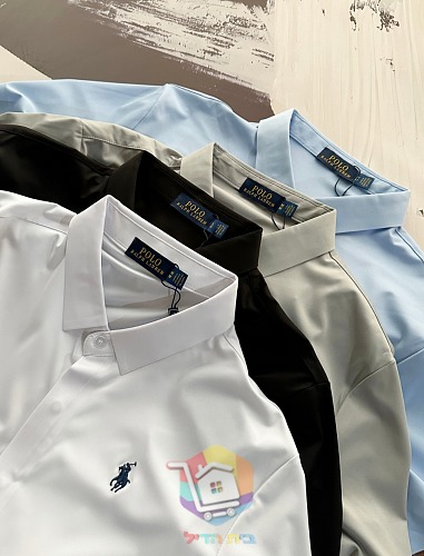 חולצת Polo Ralph Lauren עם שרוול קצר בארבעה גוונים 18