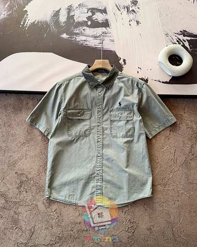 חולצת Polo Ralph Lauren עם שרוול קצר בשני גוונים 4