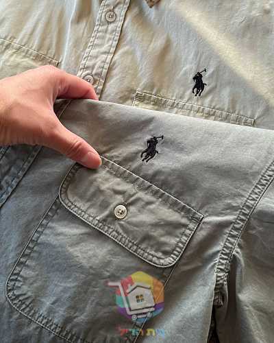 חולצת Polo Ralph Lauren עם שרוול קצר בשני גוונים 7