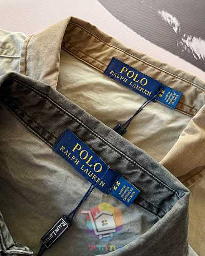 חולצת Polo Ralph Lauren עם שרוול קצר בשני גוונים 10