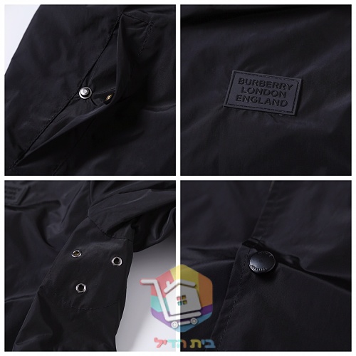 ז'קט Burberry עם קפוצ'ון במשבצות 5