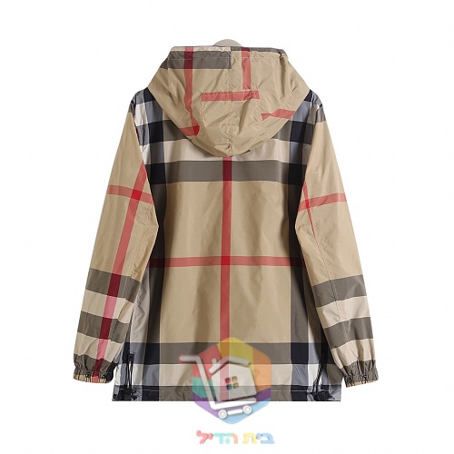 ז'קט Burberry עם קפוצ'ון במשבצות 6