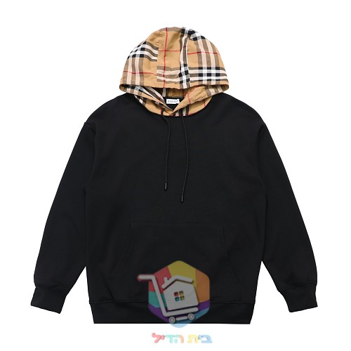 קפוצון Burberry עם בטנת משבצות בשני גוונים 3