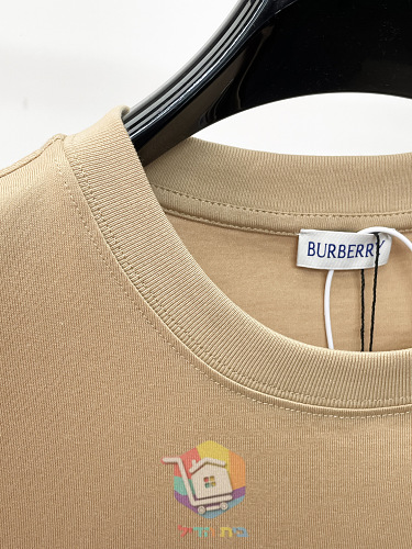 T-Shirt Burberry mit blauem Logo, zwei Farben 12