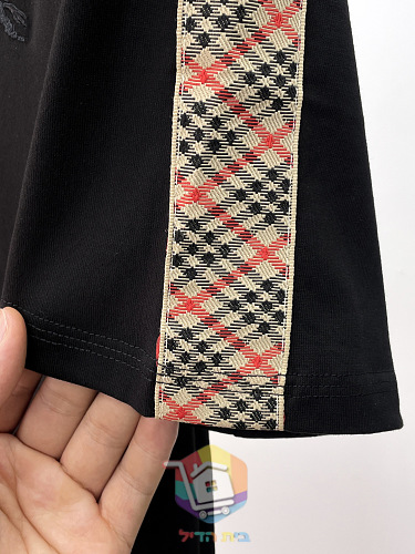 T-Shirt Burberry mit Karostreifen, drei Farben 3