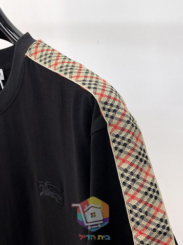 T-Shirt Burberry mit Karostreifen, drei Farben 4