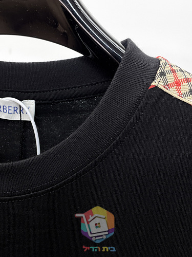 T-Shirt Burberry mit Karostreifen, drei Farben 5
