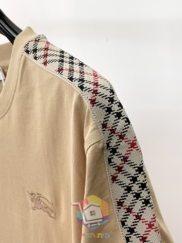 T-Shirt Burberry mit Karostreifen, drei Farben 12