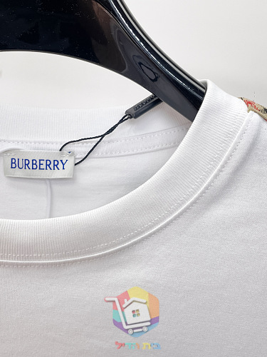 T-Shirt Burberry mit Karostreifen, drei Farben 24