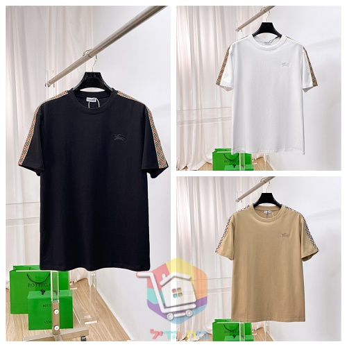 T-Shirt Burberry mit Karostreifen, drei Farben 27
