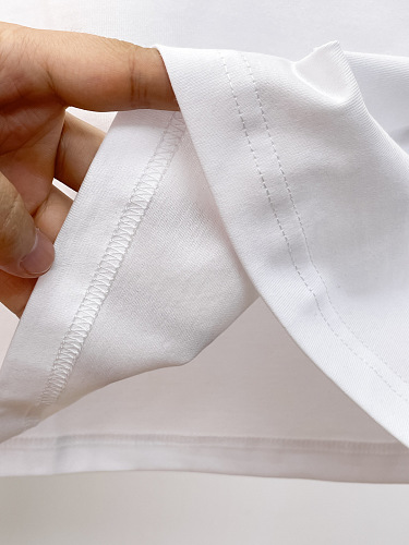 T-Shirt Burberry mit Karoärmeln, zwei Farben 11