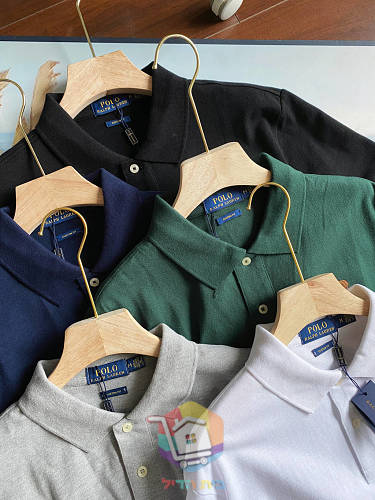 Ralph Lauren Poloshirt mit gesticktem Bären