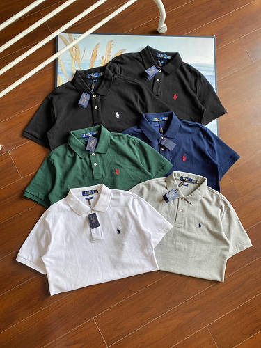 Poloshirt Ralph Lauren mit gesticktem Logo 8