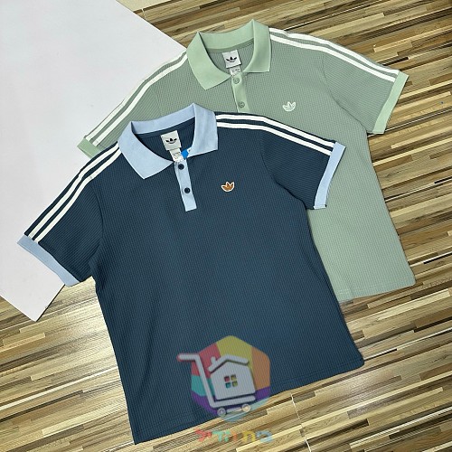 Poloshirt adidas in Waffelstrick