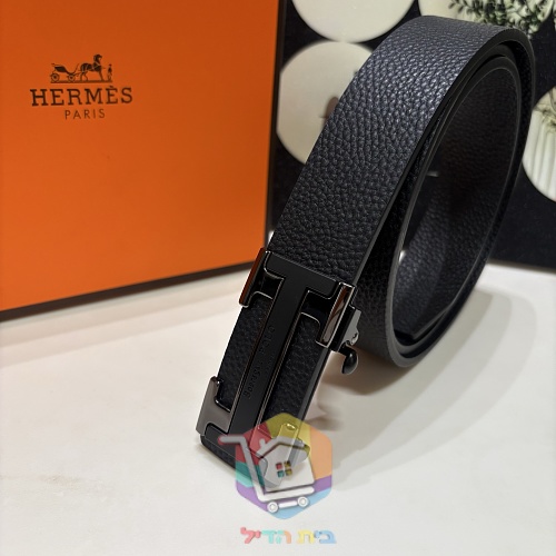Ledergürtel Hermes mit H-Schnalle 9