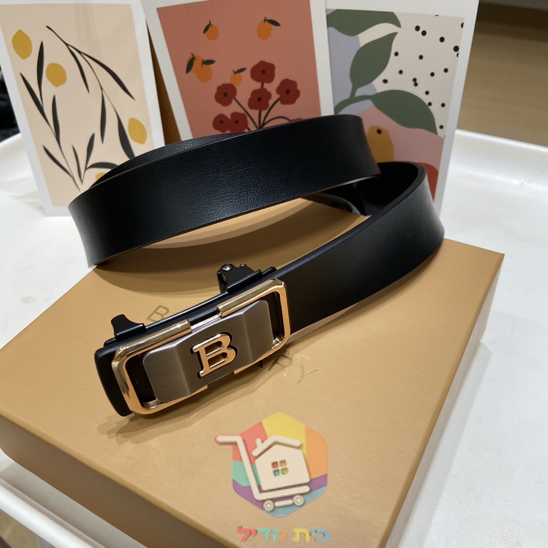 Ledergürtel Burberry mit Automatikschnalle