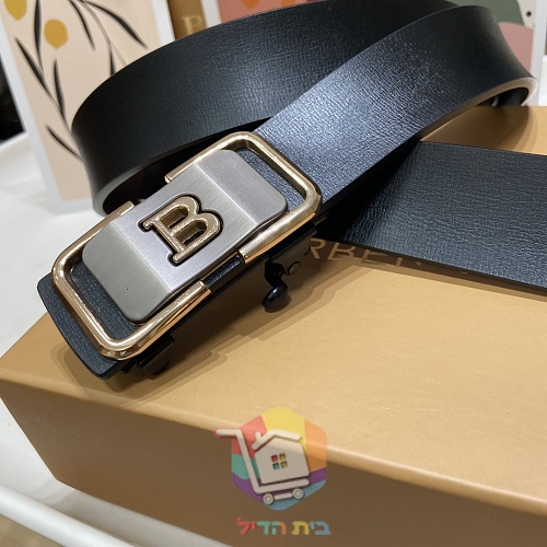 Ledergürtel Burberry mit Automatikschnalle 10