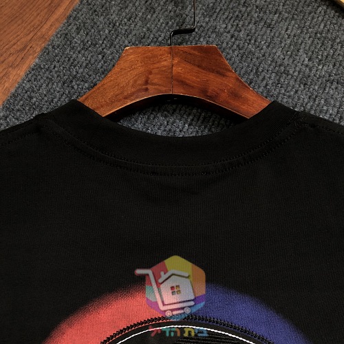 MONCLER T-Shirt mit gesticktem Logo 4