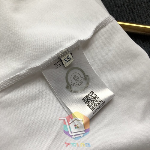 MONCLER T-Shirt mit gesticktem Logo 12