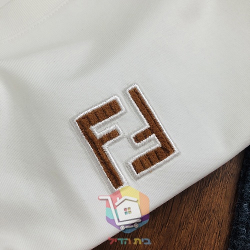 FENDI T-Shirt mit FF-Logo 6