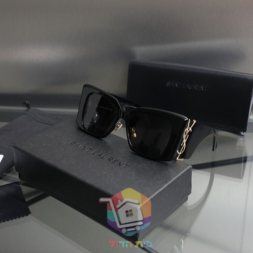 Saint Laurent Sonnenbrille mit YSL-Logo am Bügel 13