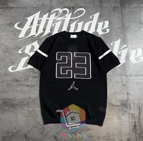 Jordan T-Shirt in Waffelstrick mit 23-Grafik 9